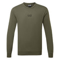 Emporio Armani Core Crew Neck Golf Sweater (Beetle) Stretch-Knit Fabric With Minimalist Design