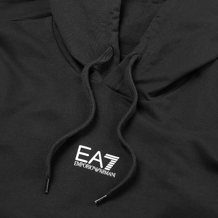  Emporio Armani Core Golf Hoodie (Black) Stretch-Knit Fabric With Minimalist Design