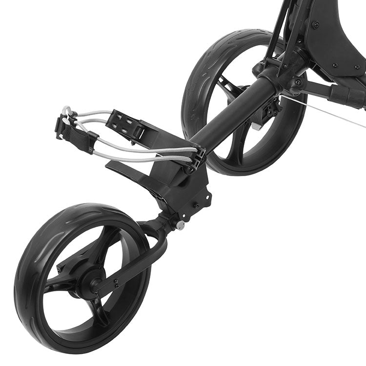  Eze Glide Compact+ 3 Wheel Golf Trolley (Charcoal/Grey) Featured Packed With Ultra Compact Design