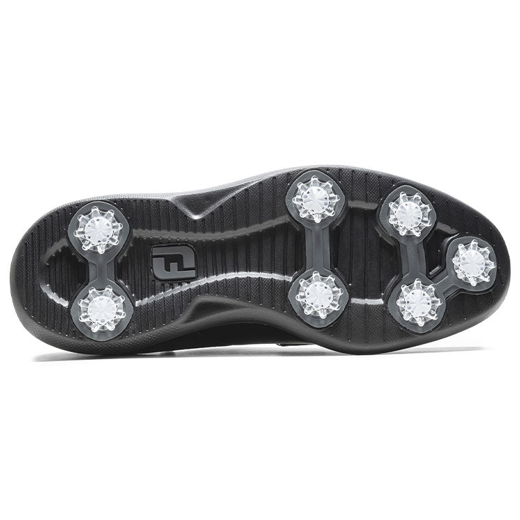  FootJoy Traditions Blucher Golf Shoes (Black) All Day Comfort In A Modern Classic Style