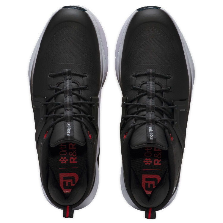  FootJoy HyperFlex Golf Shoes(Black/White/Red) Exceptional Comfort With OptiFlex Outsole