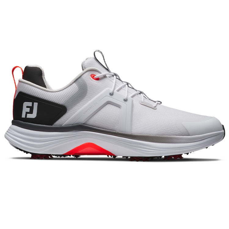  FootJoy HyperFlex Golf Shoes(White/Black/Red) Exceptional Comfort With OptiFlex Outsole