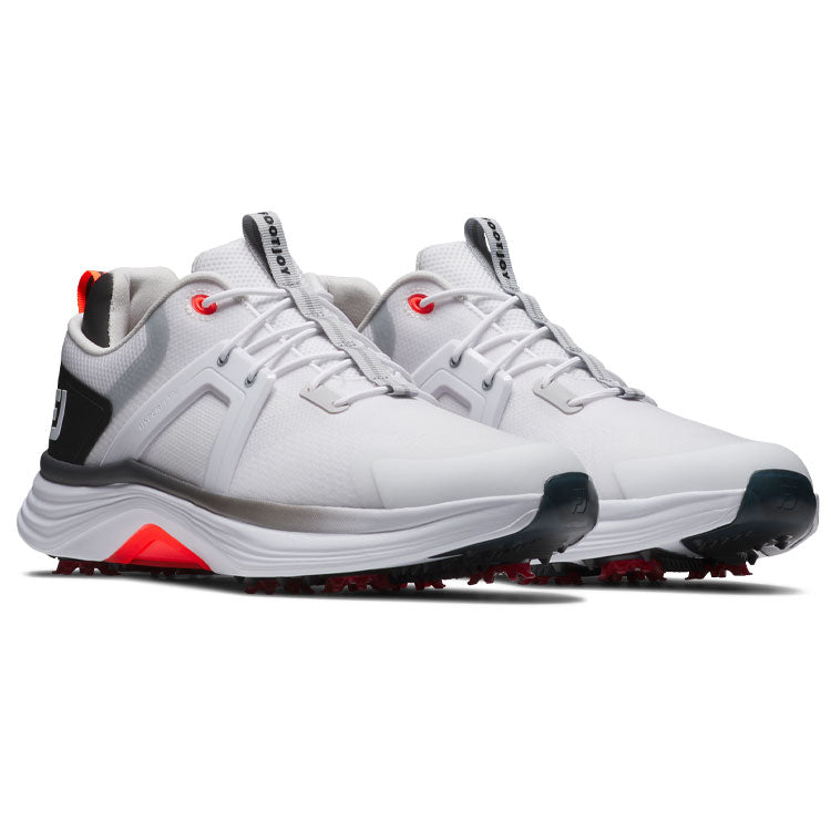  FootJoy HyperFlex Golf Shoes(White/Black/Red) Exceptional Comfort With OptiFlex Outsole