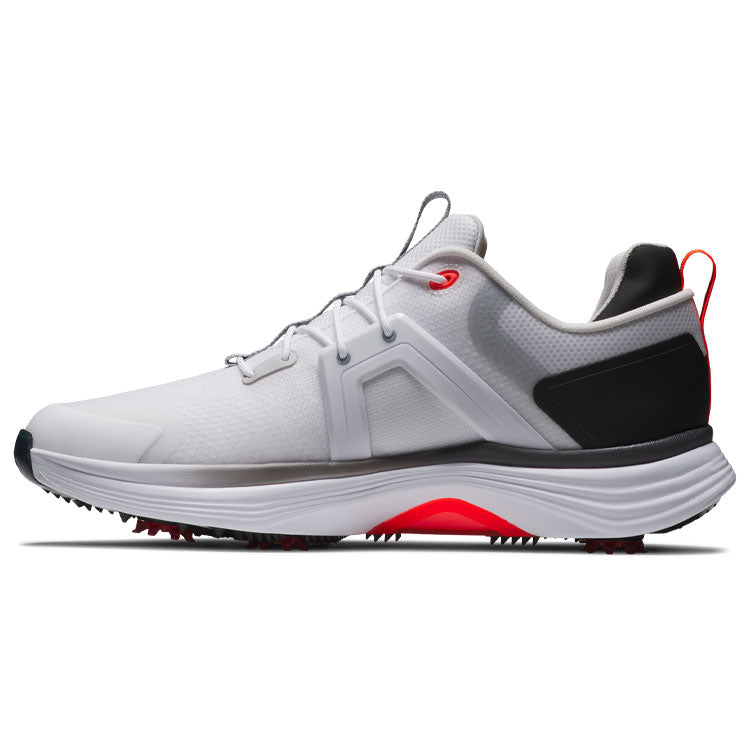  FootJoy HyperFlex Golf Shoes(White/Black/Red) Exceptional Comfort With OptiFlex Outsole