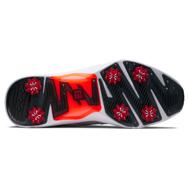  FootJoy HyperFlex Golf Shoes(White/Black/Red) Exceptional Comfort With OptiFlex Outsole
