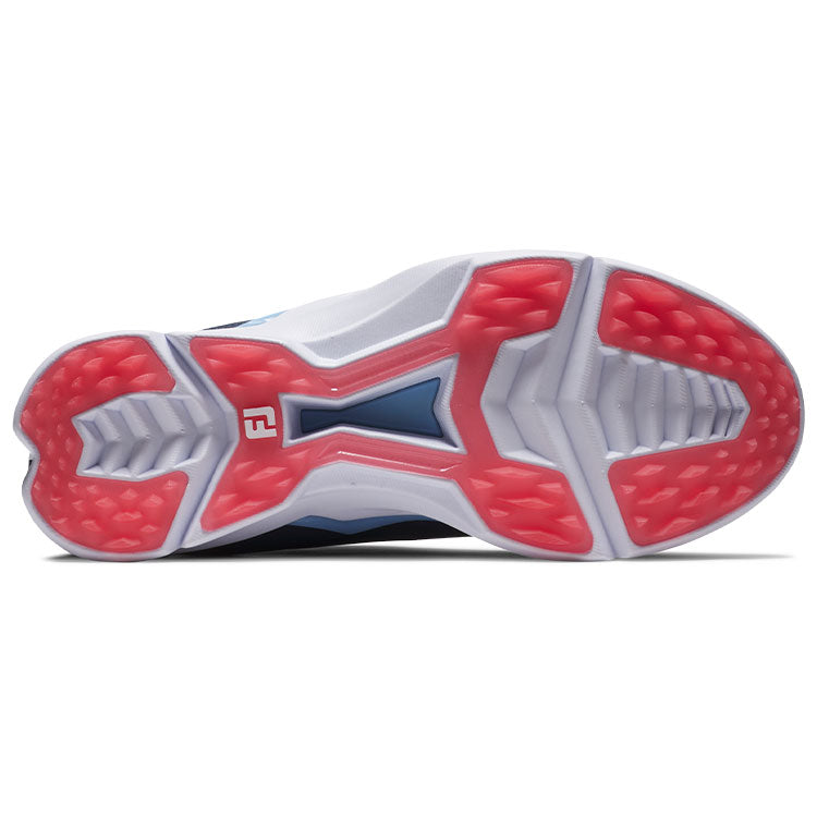  FootJoy Ladies Fuel Golf Shoes (Navy/White/Pink) Tour Proven Performance Athletic Versatility