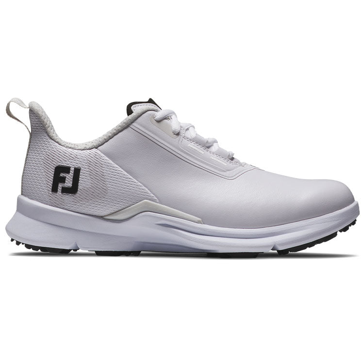  FootJoy Ladies Fuel Golf Shoes (White/Black/Grey) Tour Proven Performance Athletic Versatility