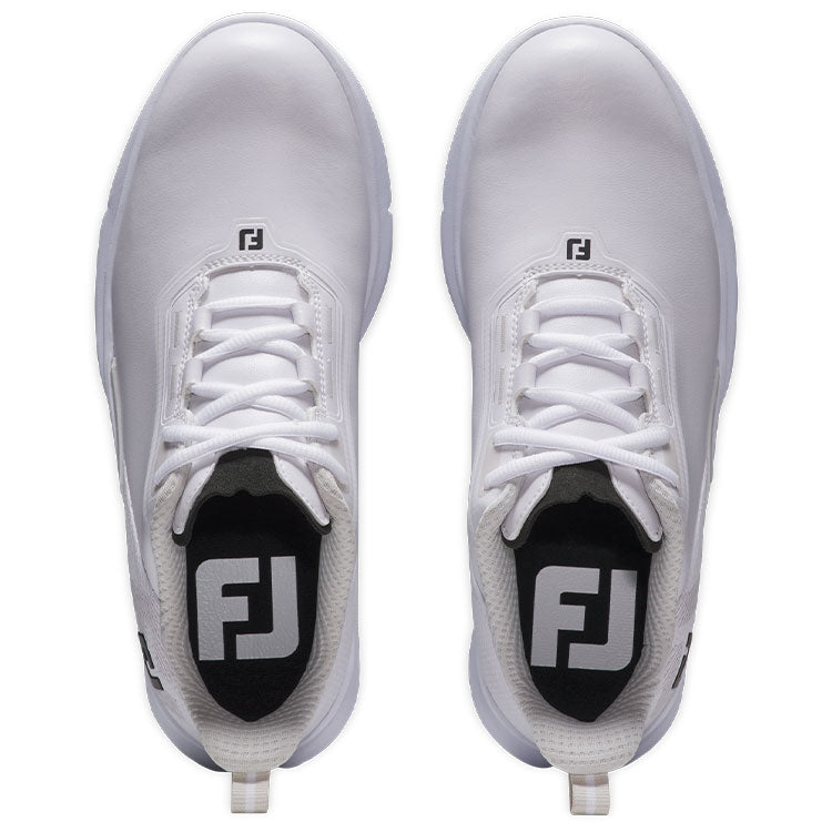  FootJoy Ladies Fuel Golf Shoes (White/Black/Grey) Tour Proven Performance Athletic Versatility