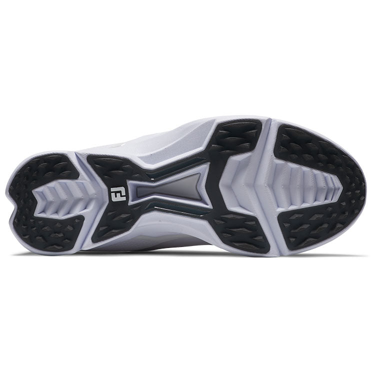  FootJoy Ladies Fuel Golf Shoes (White/Black/Grey) Tour Proven Performance Athletic Versatility