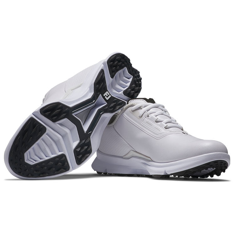  FootJoy Ladies Fuel Golf Shoes (White/Black/Grey) Tour Proven Performance Athletic Versatility