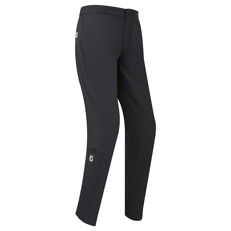  FootJoy Ladies HydroLite Waterproof Golf Pants (Black) Highly Breathable Design With Knit Fabrication