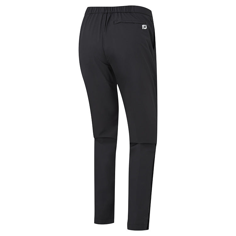  FootJoy Ladies HydroLite Waterproof Golf Pants (Black) Highly Breathable Design With Knit Fabrication