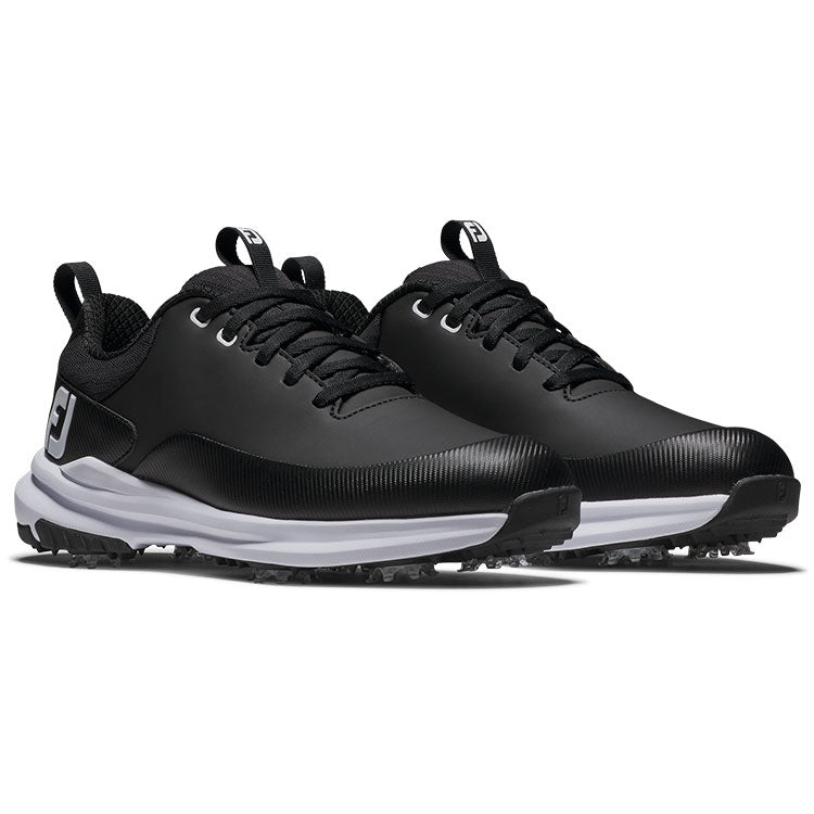  FootJoy Ladies Tour Rival Golf Shoes (Black/White) Athletic Performance With Lightweight Design