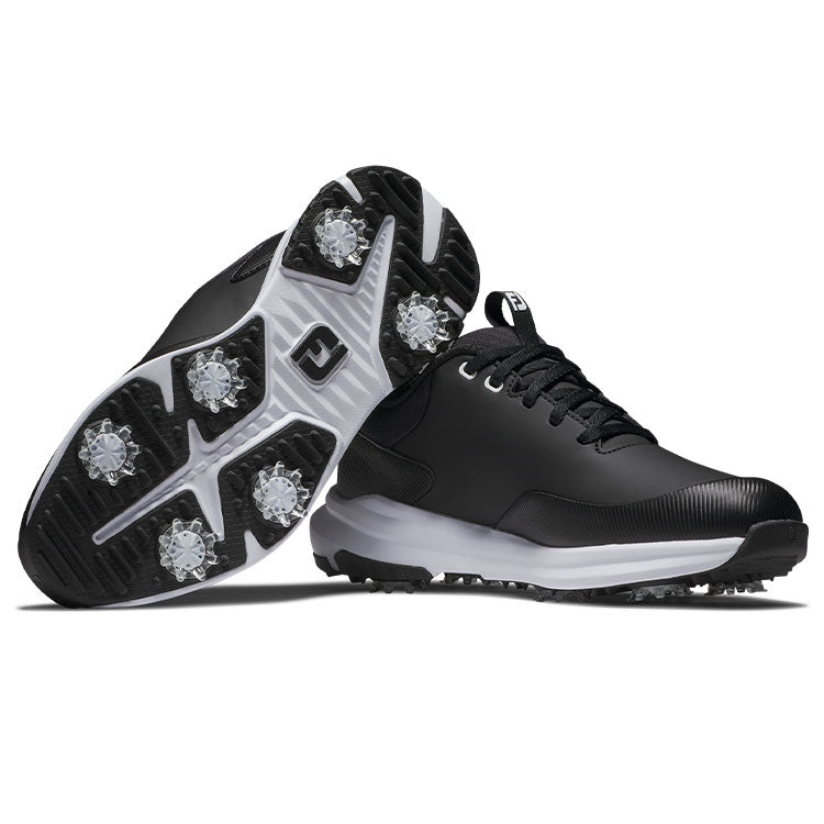  FootJoy Ladies Tour Rival Golf Shoes (Black/White) Athletic Performance With Lightweight Design