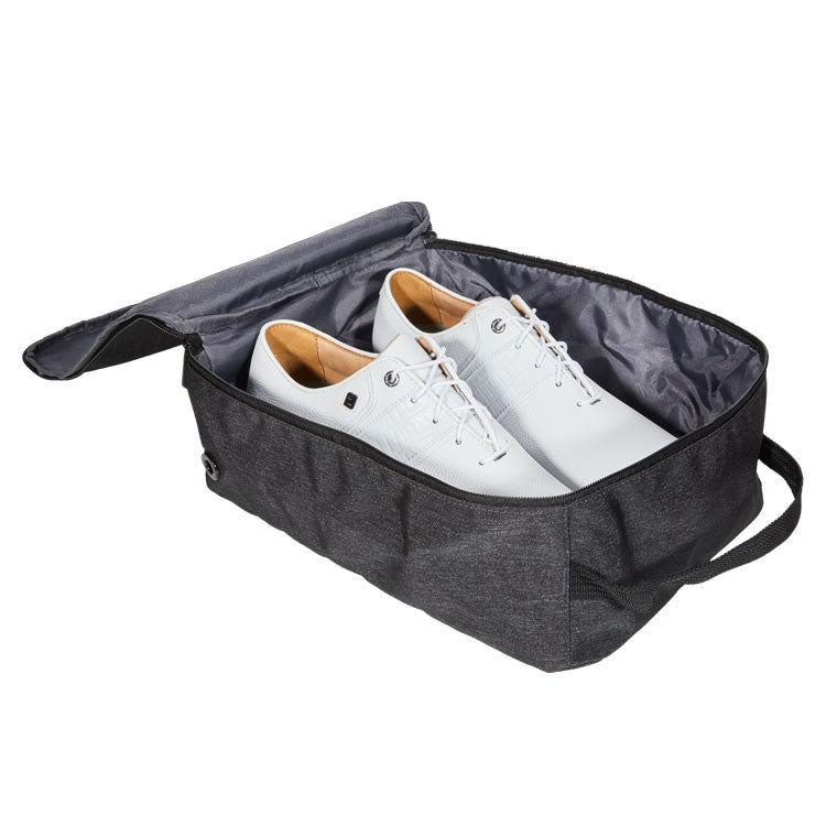  FootJoy Golf Shoe Bag (Heather/Charcoal) Easy Grab Handle With Secure Compartment