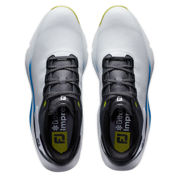  FootJoy Pro SLX Carbon Golf Shoes (White/Black/Multi) Advanced Comfort With PWR TRAX System
