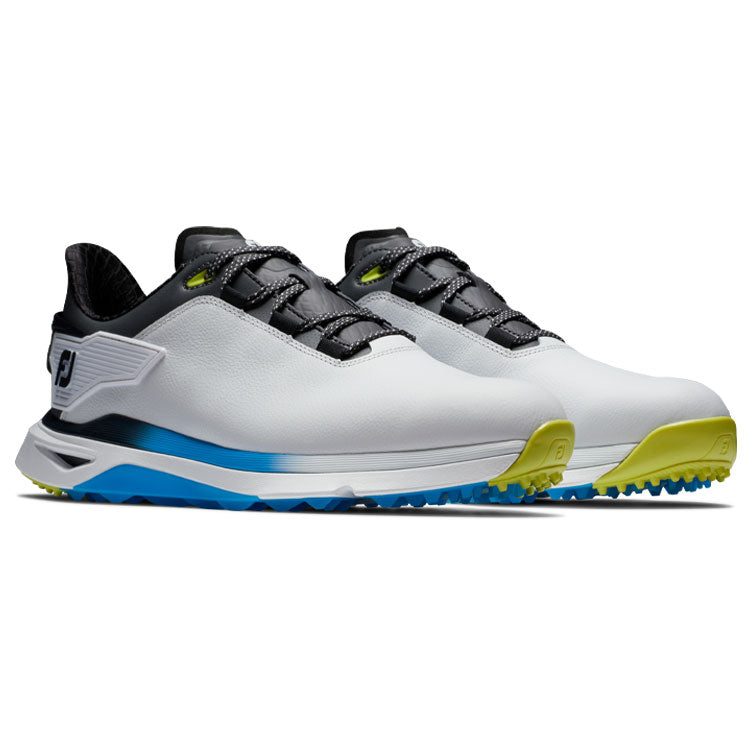  FootJoy Pro SLX Carbon Golf Shoes (White/Black/Multi) Advanced Comfort With PWR TRAX System
