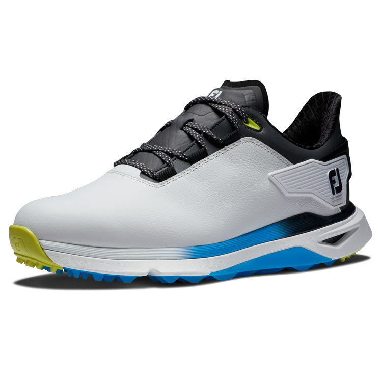  FootJoy Pro SLX Carbon Golf Shoes (White/Black/Multi) Advanced Comfort With PWR TRAX System