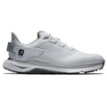  FootJoy Pro SLX Carbon Golf Shoes (White/White/Grey) Advanced Comfort With PWR TRAX System
