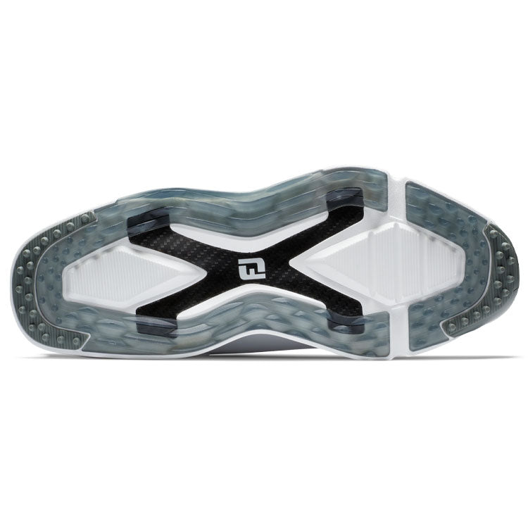  FootJoy Pro SLX Carbon Golf Shoes (White/White/Grey) Advanced Comfort With PWR TRAX System