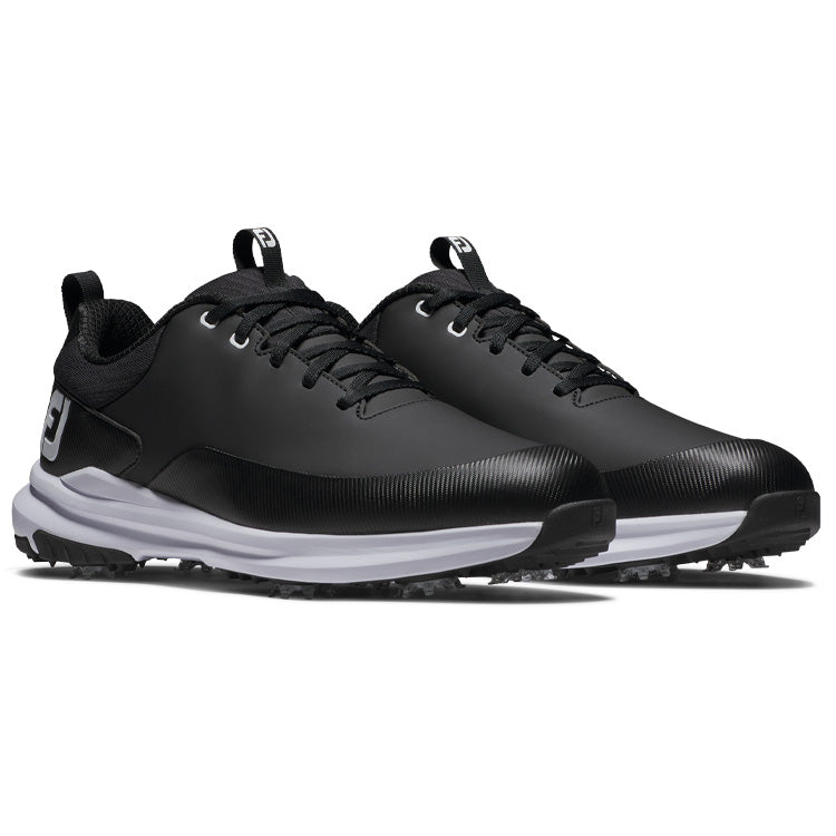  FootJoy Tour Rival Golf Shoes (Black/White) Athletic Performance With Lightweight Design