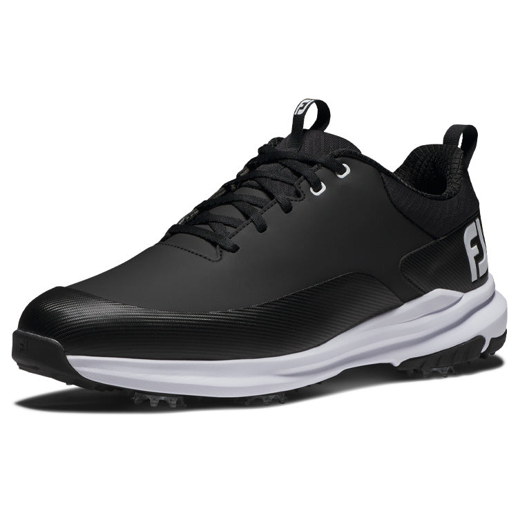  FootJoy Tour Rival Golf Shoes (Black/White) Athletic Performance With Lightweight Design