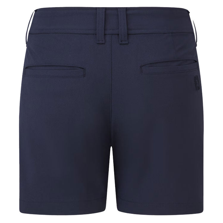  FootJoy Ladies Golf Shorts (Navy) Stretch Fabric With Moisture Management