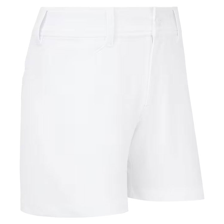  FootJoy Ladies Golf Shorts (White) Stretch Fabric With Moisture Management