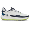  G/FORE MG4+ O2 G/LOCK Golf Shoes (Snow/Twilight) Optimal Traction With G/LOCK Technology