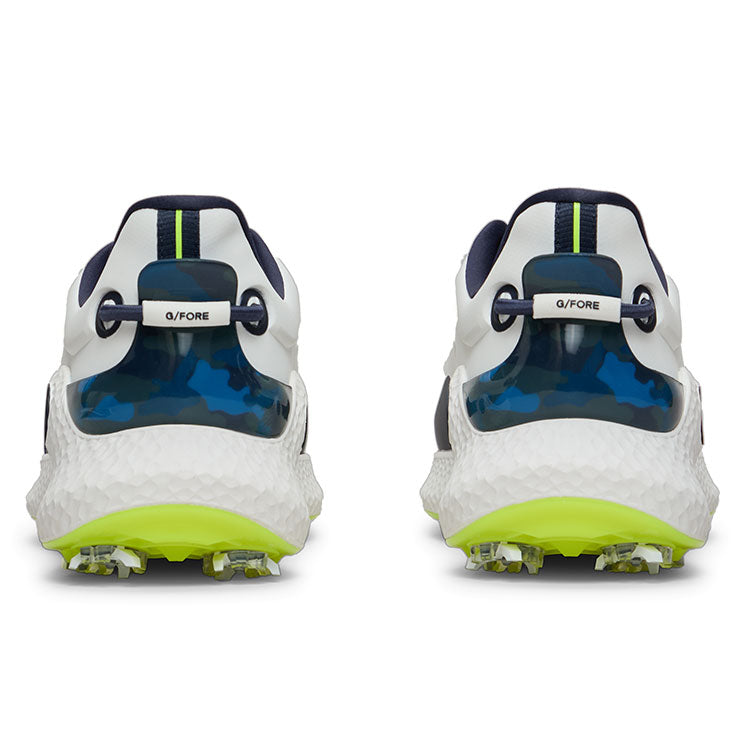  G/FORE MG4+ O2 G/LOCK Golf Shoes (Snow/Twilight) Optimal Traction With G/LOCK Technology