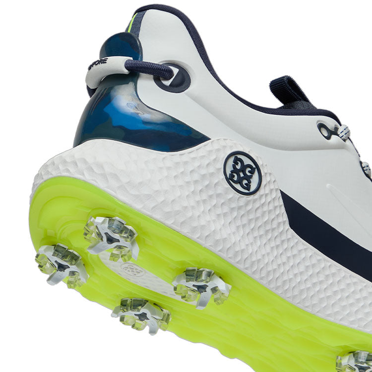  G/FORE MG4+ O2 G/LOCK Golf Shoes (Snow/Twilight) Optimal Traction With G/LOCK Technology