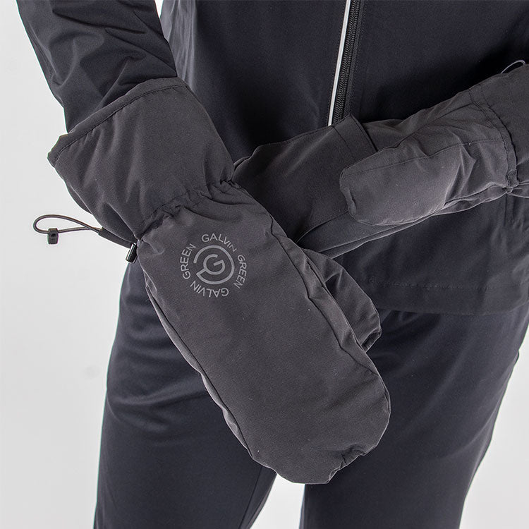  Galvin Green Levon Golf Mitts (Black) INTERFACE Protection From The Wind And Cold