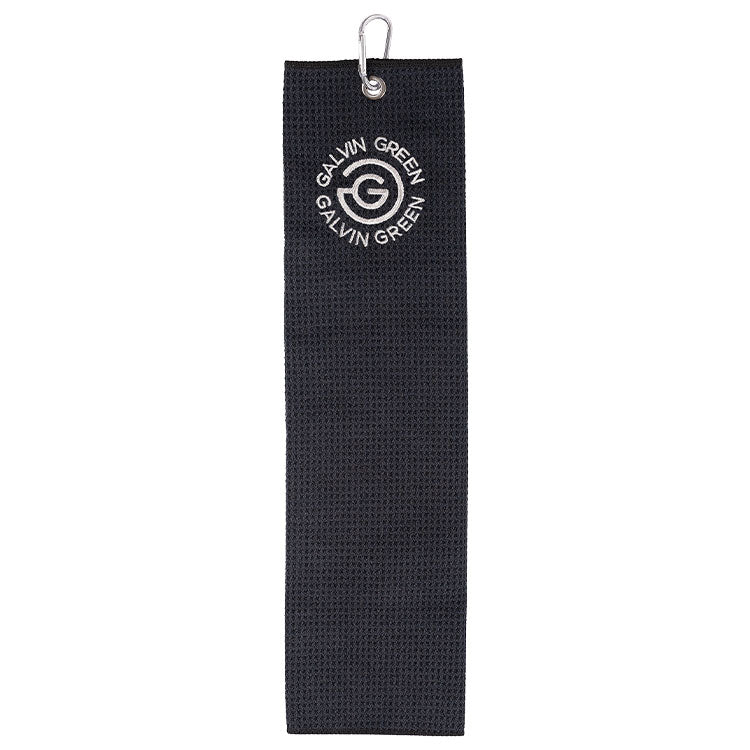  Galvin Green Theo Golf Towel (Black) Galvin Green Tour Embroidery