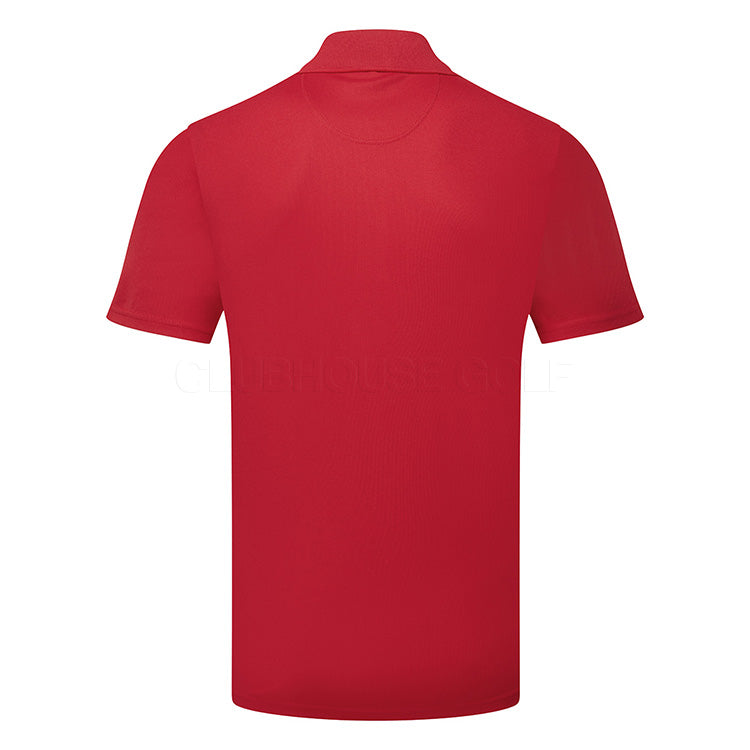  Glenmuir Deacon Golf Polo Shirt (Garnet) Technical Performance With Moisture Wicking
