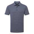 Glenmuir Muirhead Golf Polo Shirt (Navy/White) Technical Performance With Moisture Wicking