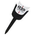  Izzo Single Prong Golf Divot Tool (Black) Easy Fold With Durable Plastic Design