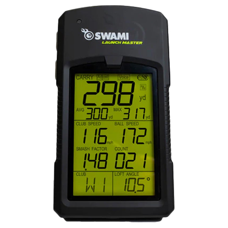  Izzo Swami Launch Master Launch Monitor LCD Display With Instant Feedback