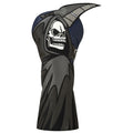  Luna Links Reaper Driver Headcover (Black/Red) Premium Synthetic Leather With Embroidery