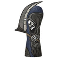  Luna Links Reaper Hybrid Headcover (Black/Grey) Premium Synthetic Leather With Embroidery
