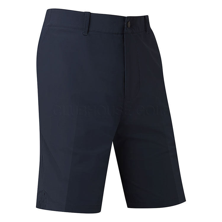  Lyle & Scott AirLight Tech Golf Shorts (Dark Navy) Moisture-Wicking With Iconic Gold Eagle
