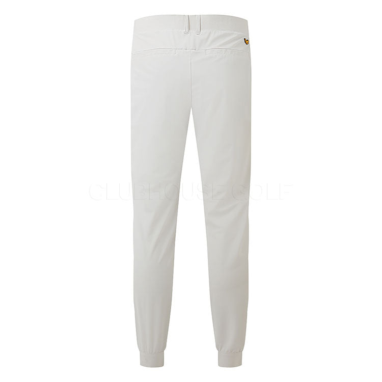  Lyle & Scott Airlight Tech Jogger Golf Pants (Pebble) Stretch Construction With Iconic Gold Eagle