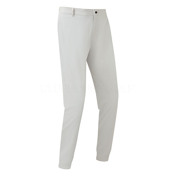  Lyle & Scott Airlight Tech Jogger Golf Pants (Pebble) Stretch Construction With Iconic Gold Eagle