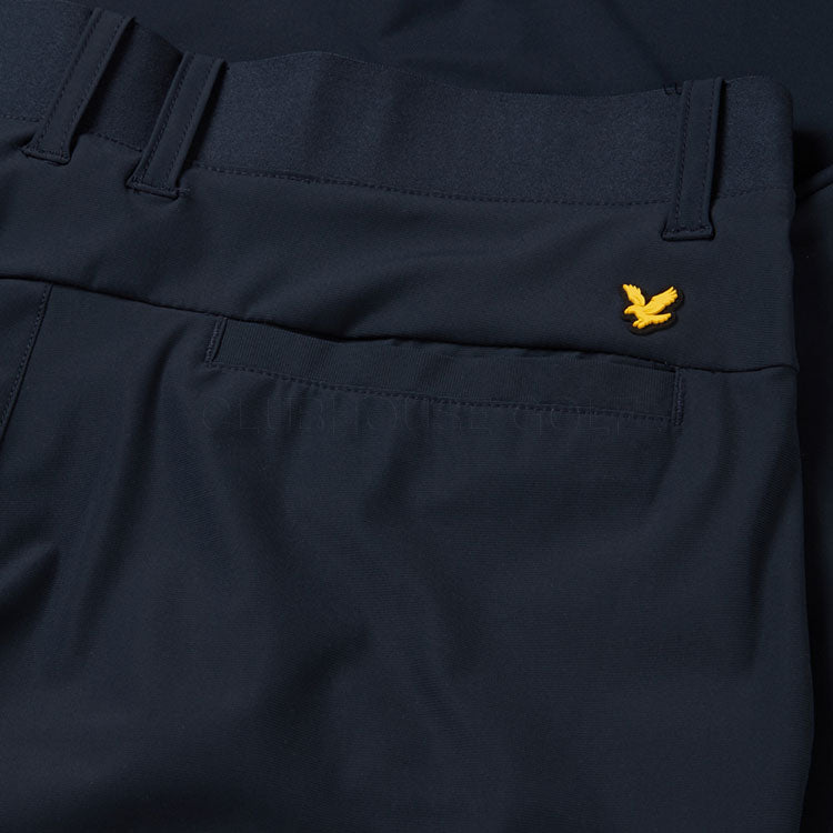  Lyle & Scott Airlight Tech Jogger Golf Pants (Dark Navy) Stretch Construction With Iconic Gold Eagle