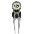  Masters Deluxe Golf Pitchfork With Ball Marker (Silver) Compact Design With Ball Marker