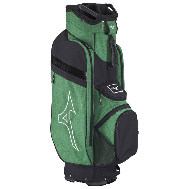  Mizuno BR-D3 Golf Cart Bag (Heathered Green) Premium Design With More Practical Storage
