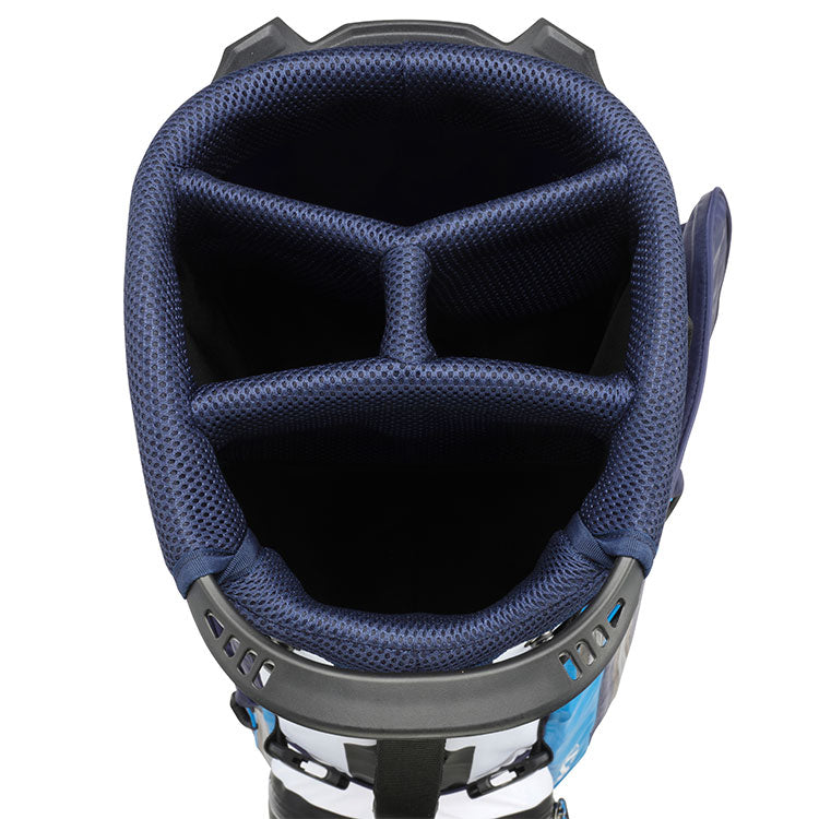  Mizuno BR-DRI Waterproof Golf Stand Bag (Navy/Blue) Lighter Construction With Waterproof Design