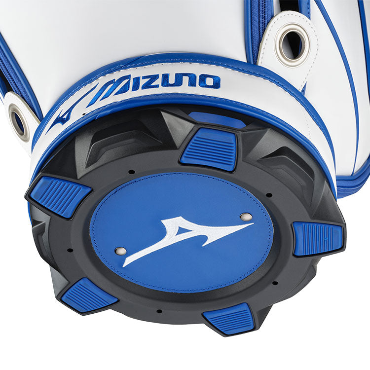  Mizuno Golf Tour Staff Bag (White/Blue) Premium Design With Tour Inspired Branding