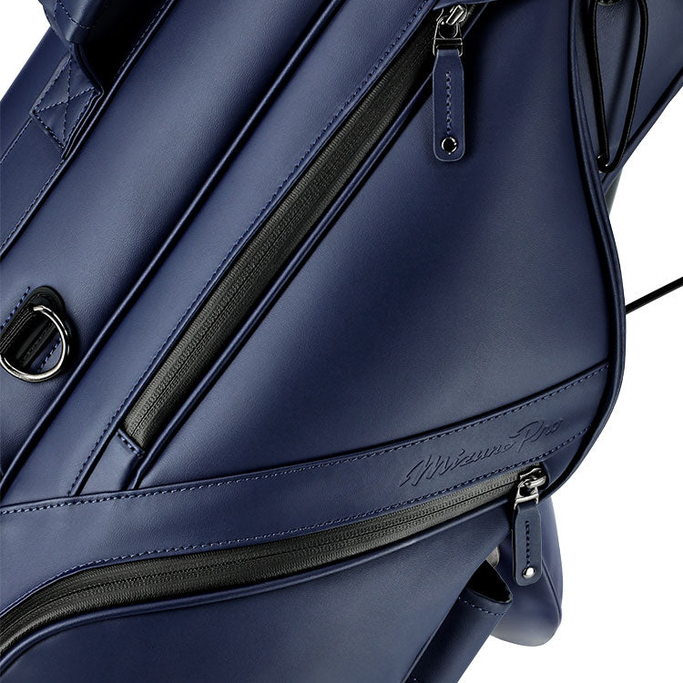  Mizuno Pro Golf Stand Bag (Navy) Classic Design With Premium Materials