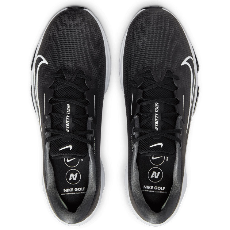  Nike Air Zoom Infinity Tour NEXT% 2 Golf Shoes (Black/White/Vapor Green/Iron Grey) Exceptional Comfort With Tour Level Performance