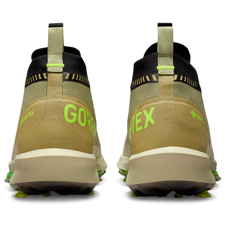  Nike Air Zoom Infinity Tour NEXT% 2 GTX Golf Shoes (Dusty Olive/Black/Volt) Exceptional Comfort With Gore-Tex Protection